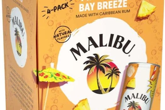 Malibu Pineapple Bay Breeze (4 x 355 ml)