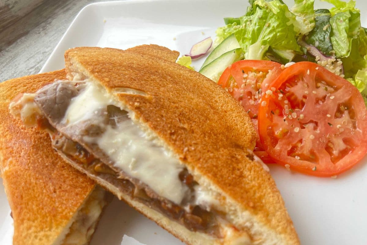 Grilled Tuna and Cheese Melt Sandwich