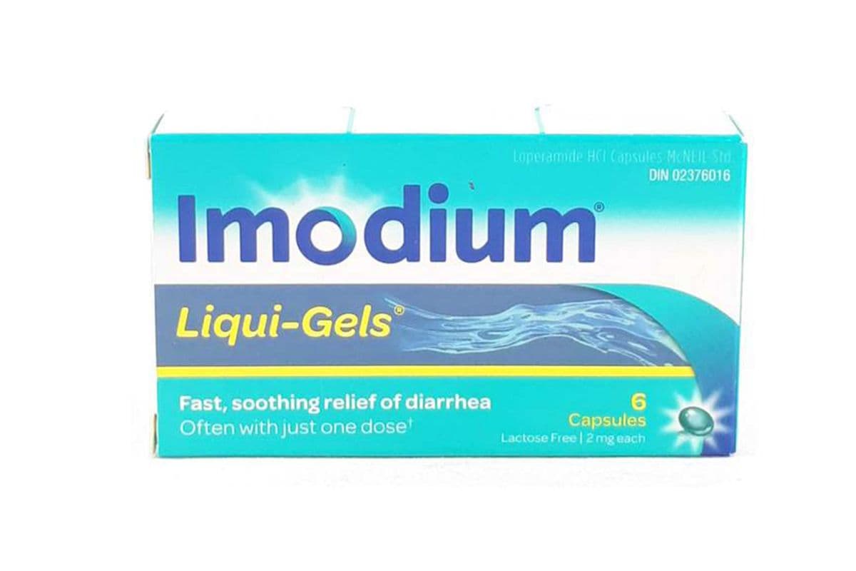 Imodium Liqui-Gels 6 Capsules