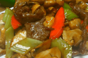 Beef with Mushroom 蘑菇牛肉