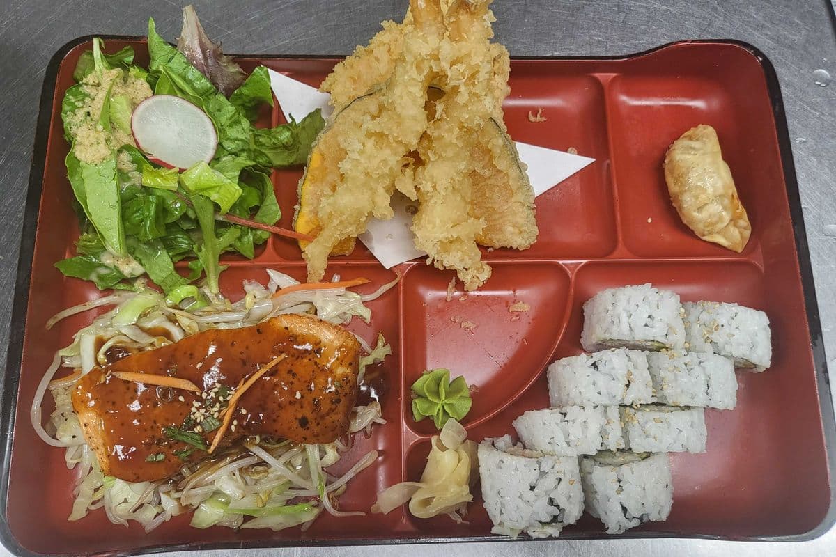 Salmon Teriyaki Bento