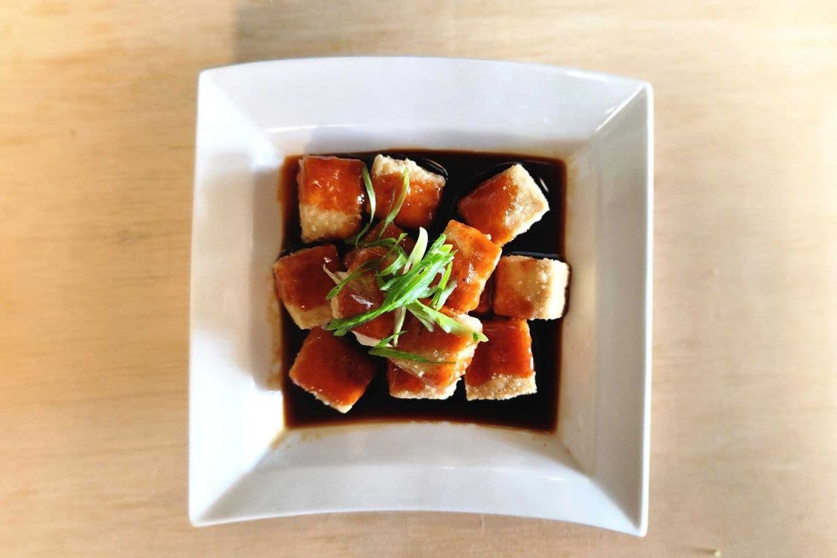 Spicy Agedashi Tofu