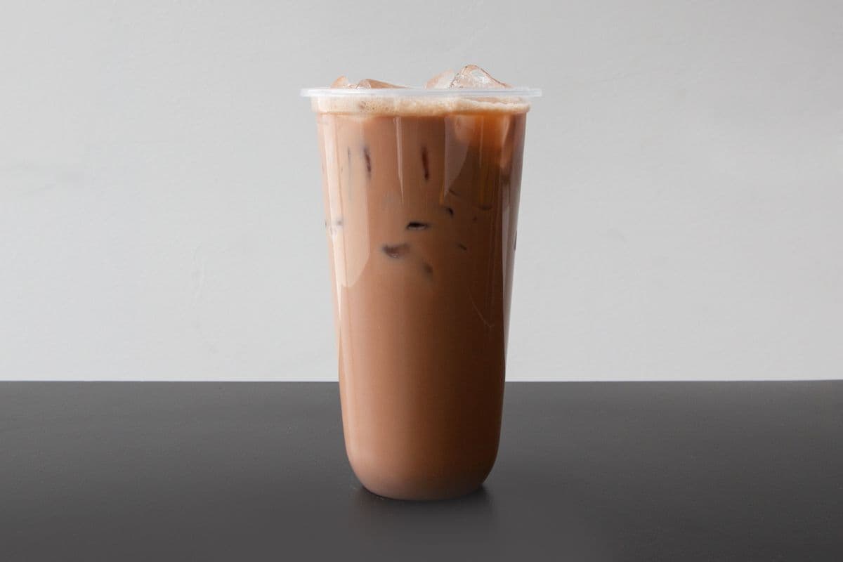 Salted Chocolate Caramel Milk Tea