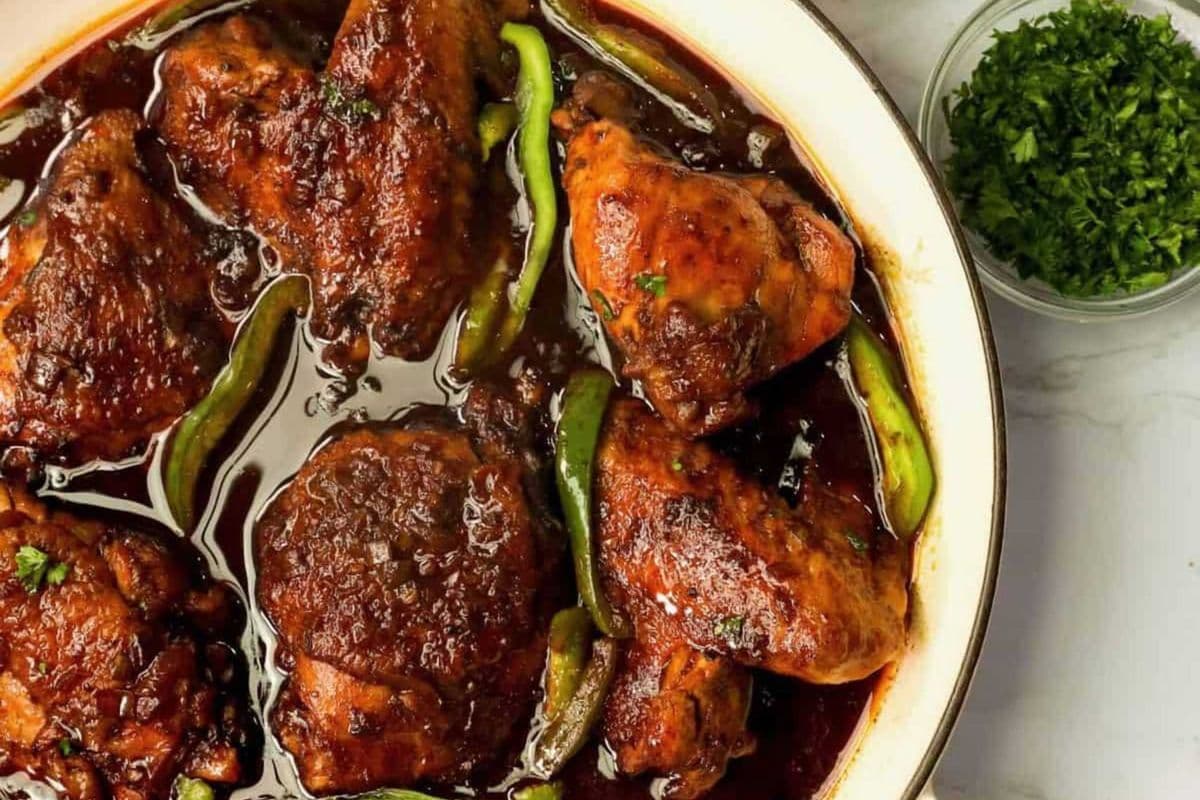 Brown Stew Chicken