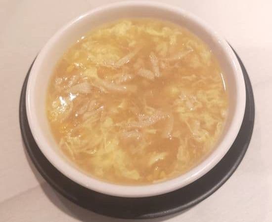 7. Soupe de mais avec poulet effiloché / Corn Soup with Shredded Chicken / 粟米鸡汤