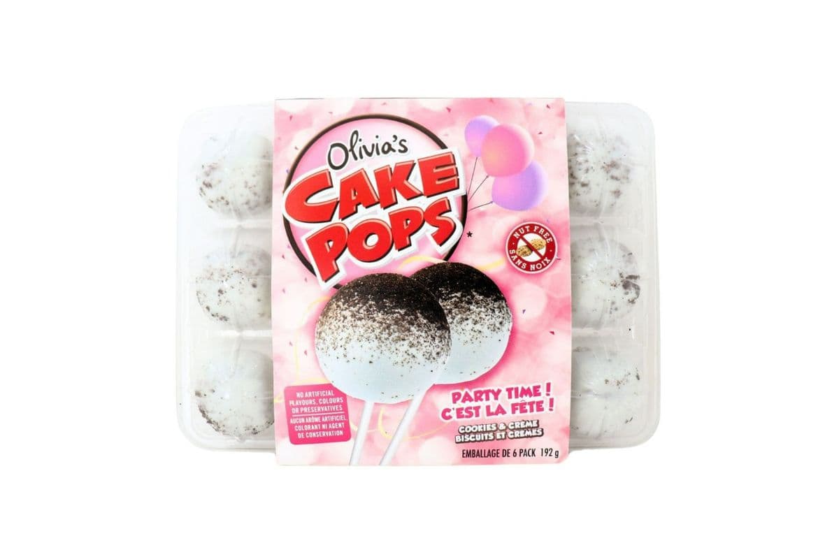 Cake Pops Cookies and Cream (6 pk)