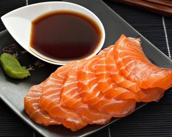 SALMON SASHIMI only (16 mcs)