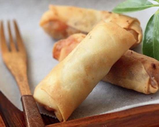 Spring Roll (4) Vegetables / Rouleau de Printemps (4) Legumes/