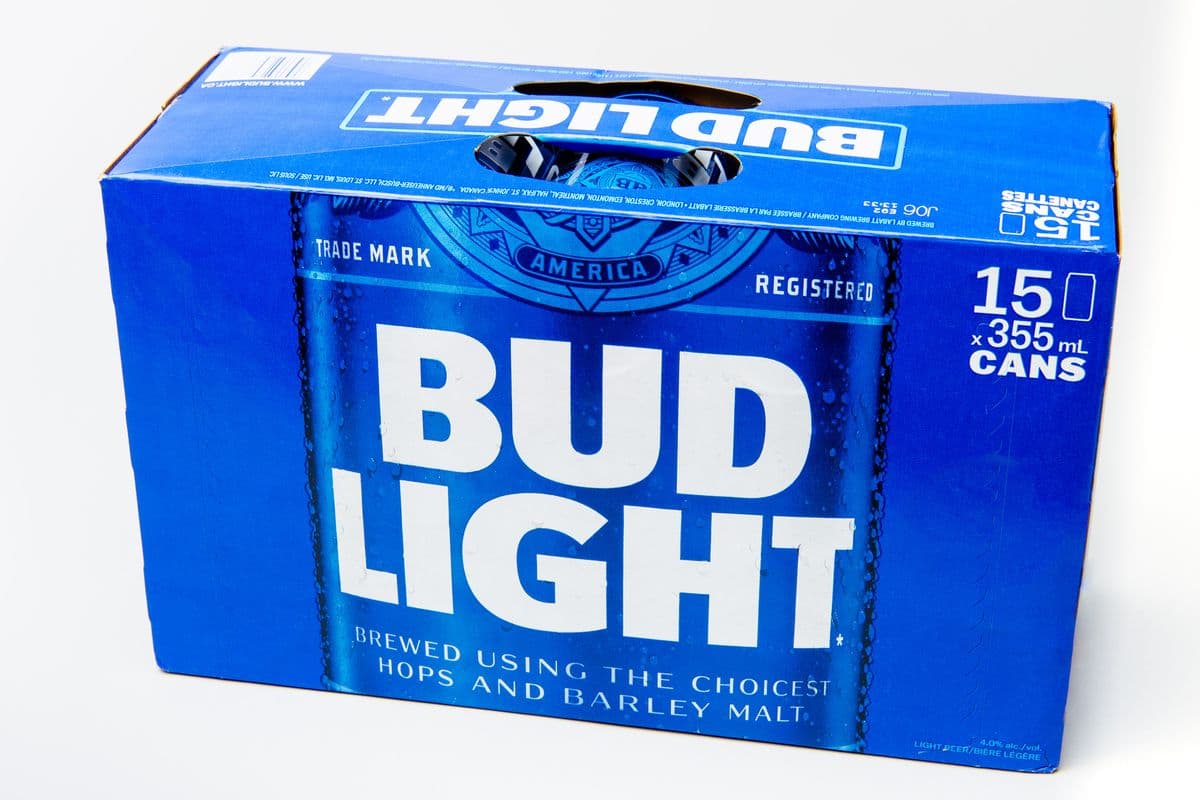 Bud Light 15 cans (15 x 355ml)