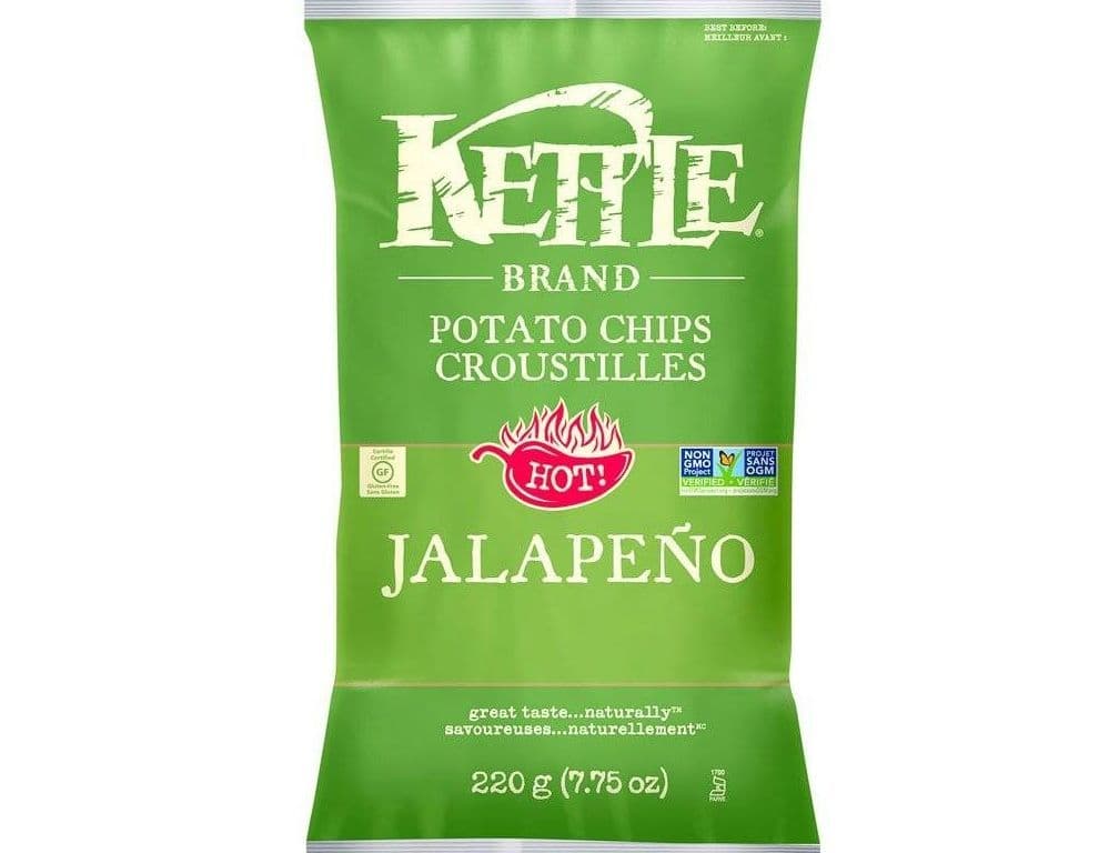 KETTLE POTATO CHIP JALAPENO 220G
