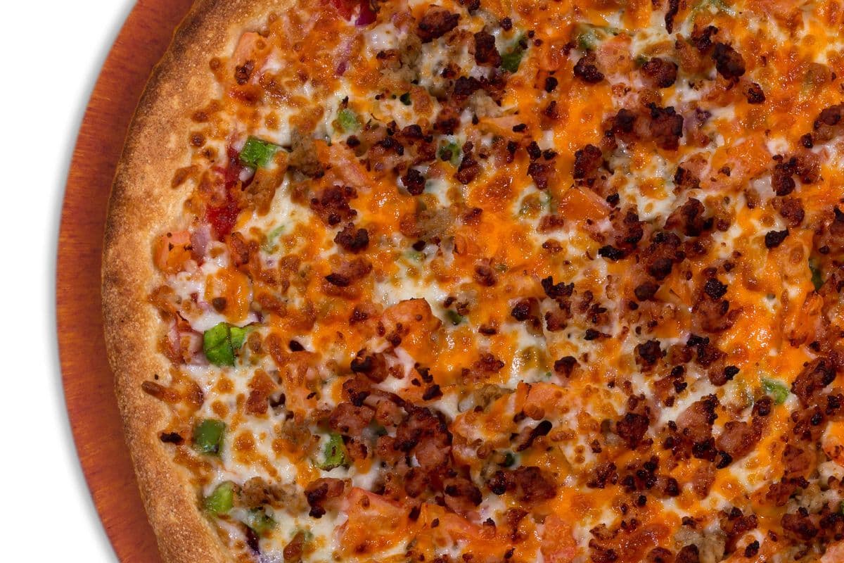 Bacon Burger Pizza