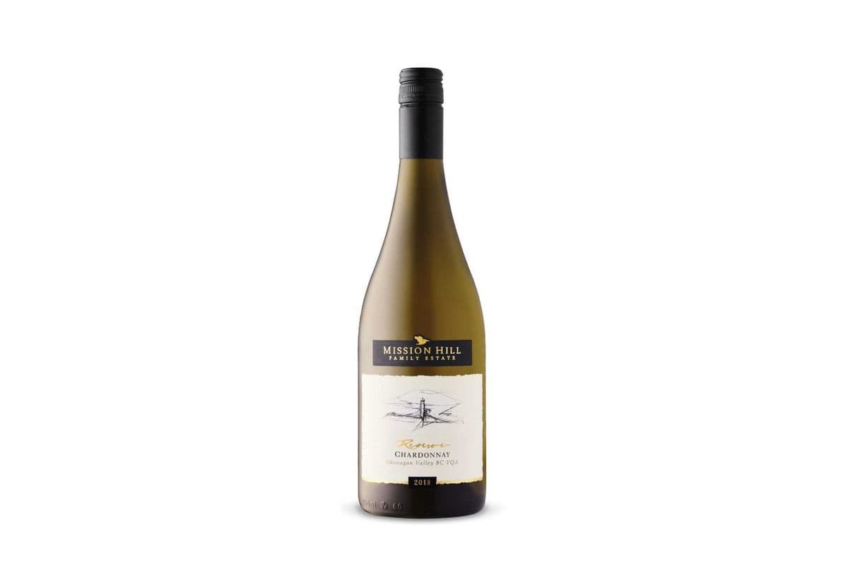 Mission Hill Reserve Chardonnay, 2020 (750ml Bottle) (1 x 750ml Bottle)
