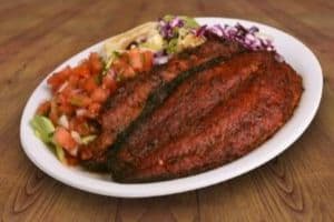 Fish Tandoori Salad & Naan