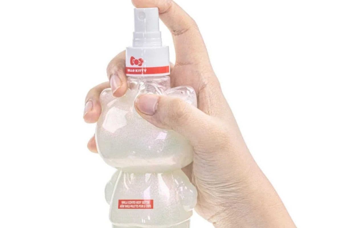 Hello Kitty Vanilla Scented Body Glitter Spray