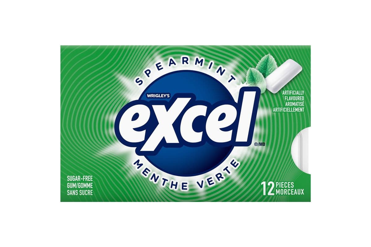 Excel menthe verte (12mcx) 77009 / Excel Spearmint (12pc) 77009