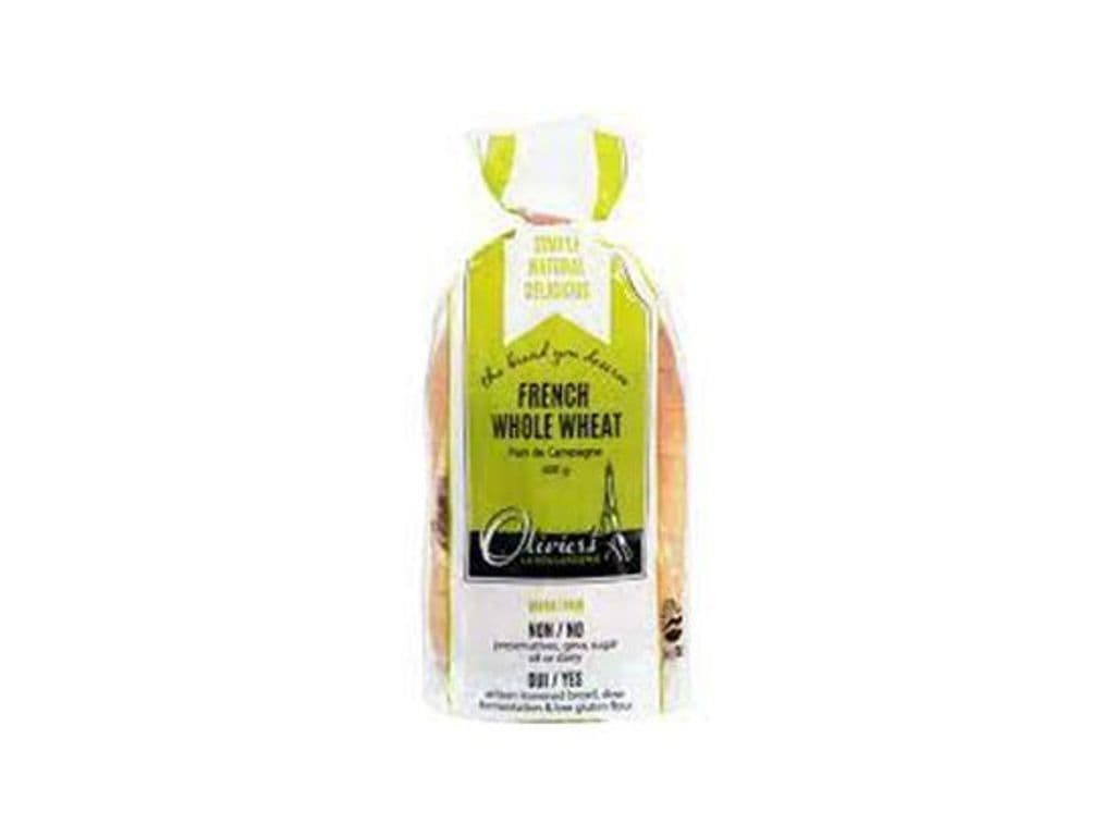 OLIVIER'S FRENCH WHOLE WHEAT BRAED 400G (SLICED)