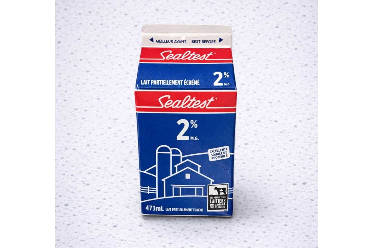 2 % WHITE MILK