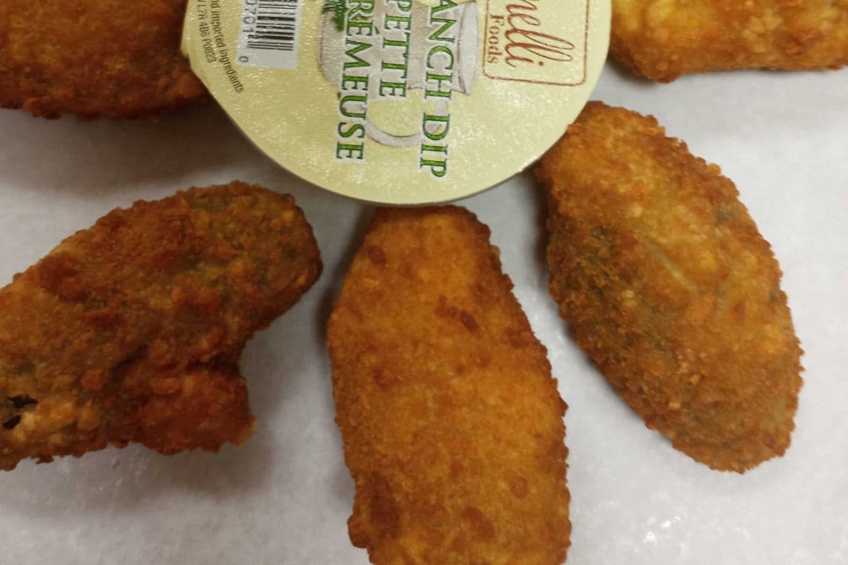 jalapeno poppers (ranch dip)8pcs
