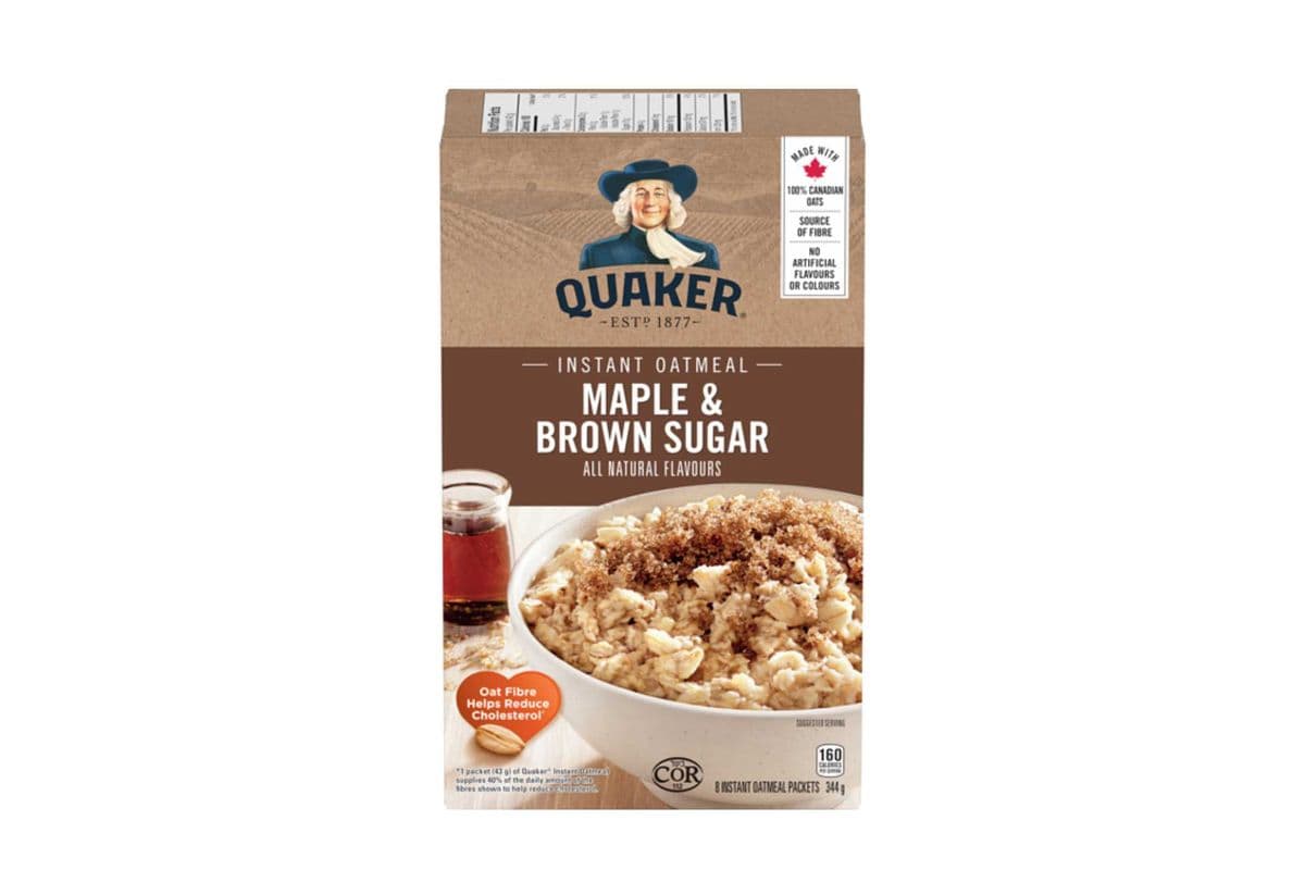 Quaker Oats - Maple & Brown Sugar (314g)