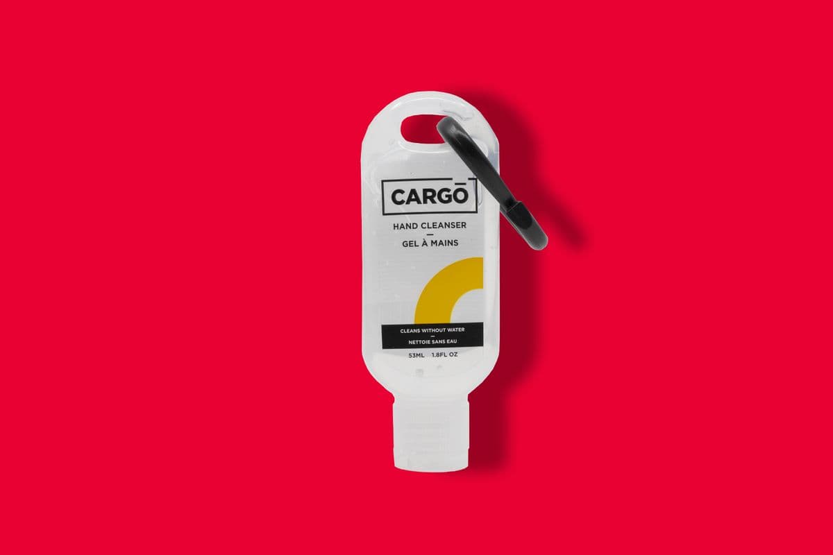 Cargo Hand Sanitizer with Carabiner - 77213