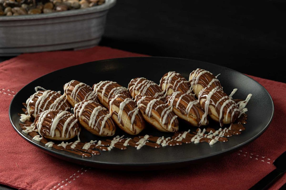 Double Chocolate Mini Pancakes
