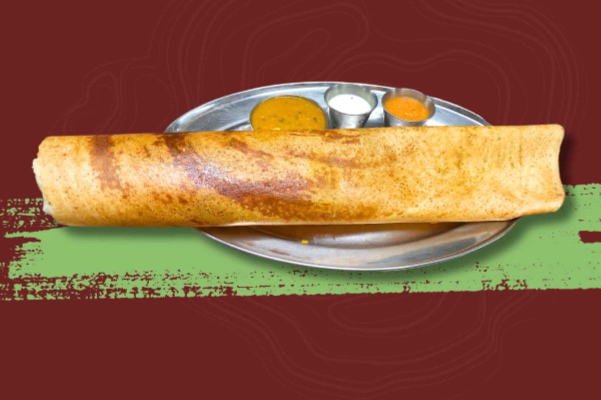 Ghee Roast Dosa