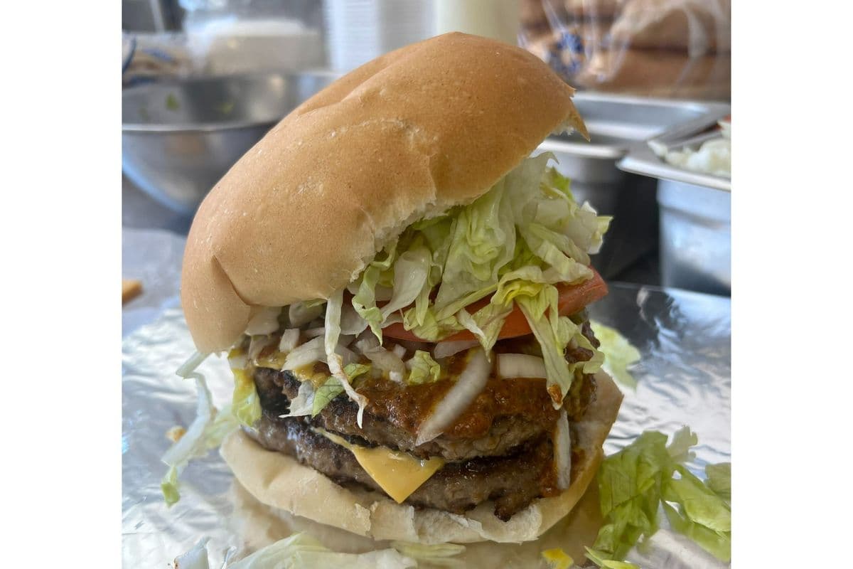 DOUBLE SUPER BOY BURGER