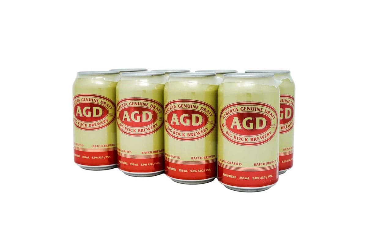 AGD Alberta Genuine Draft (8 Can) (8 x 355ml)