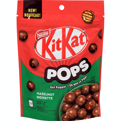 KitKat- Pops Noisette / Hazelnut (160 g)