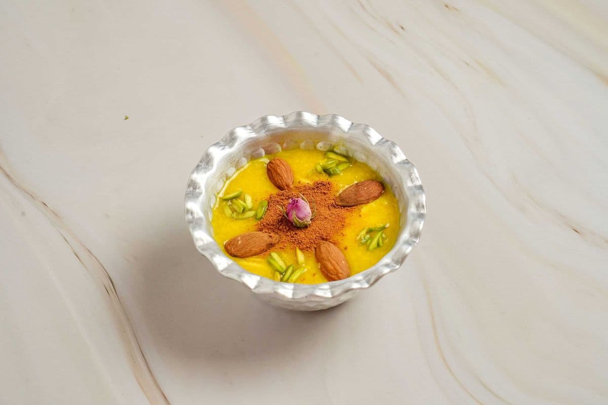 Saffron Rice Pudding