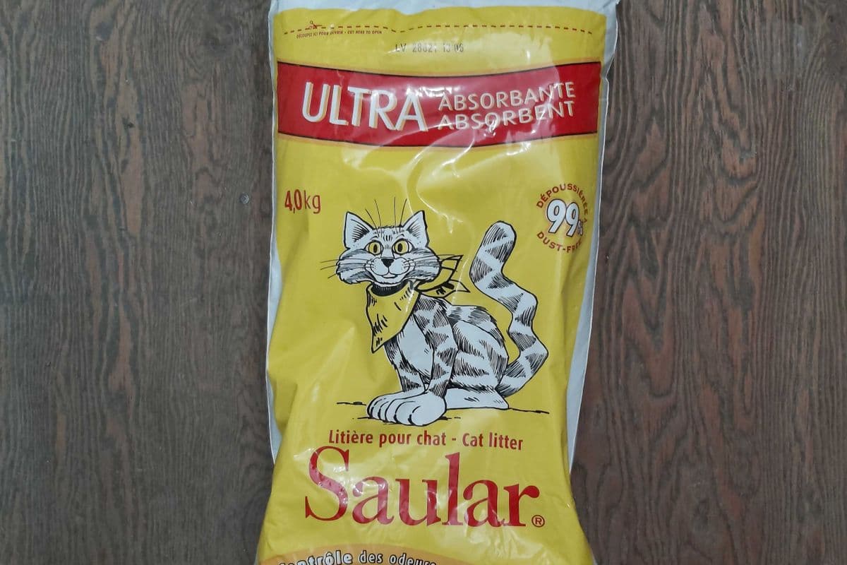 <Chat>Saular Litière pour Chats / Cat Litter 4.0kg