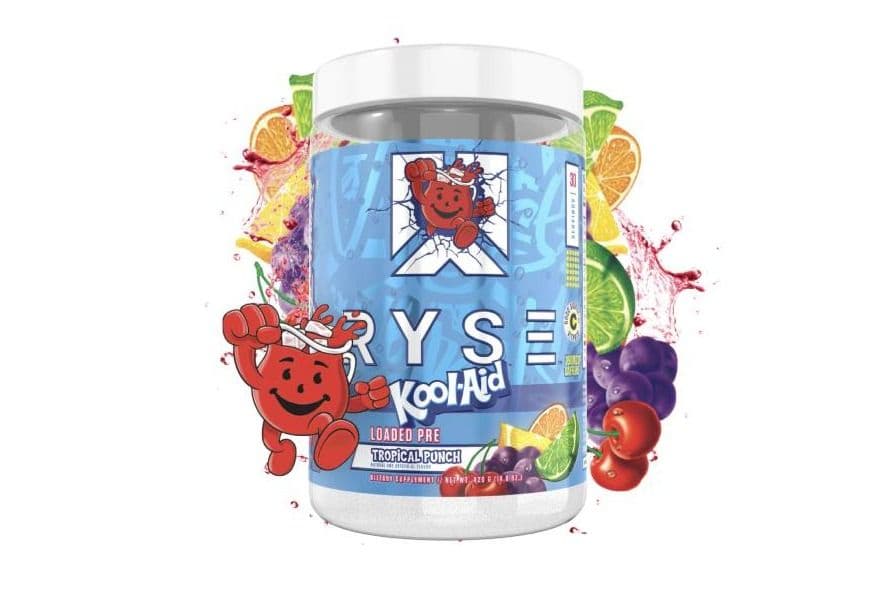 Ryse Kool-Aid Loaded Pre Tropical Punch Powder Mix (420 g)