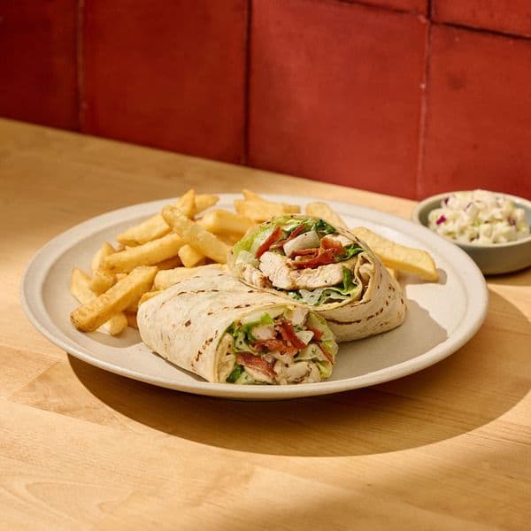Chicken Caesar Wrap - Lemon-Chargrilled Chicken