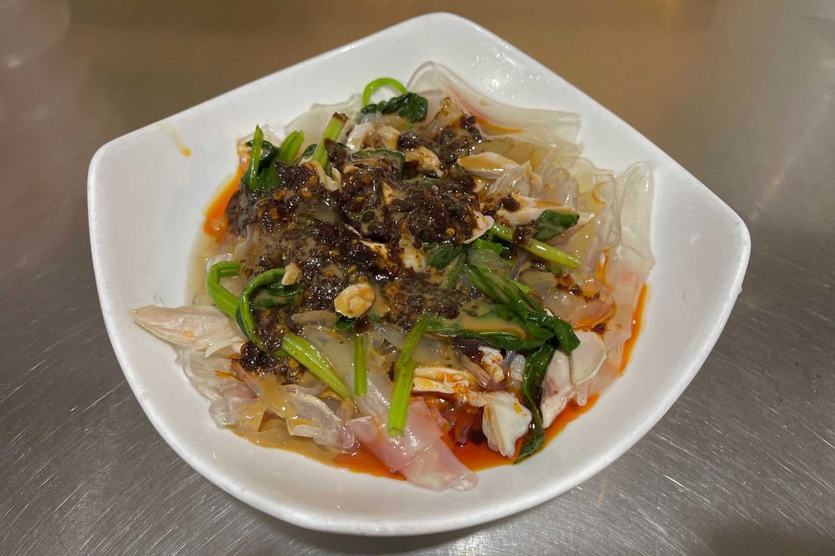 A9. Chicken and Clear Noodle Salad (鸡丝粉皮)
