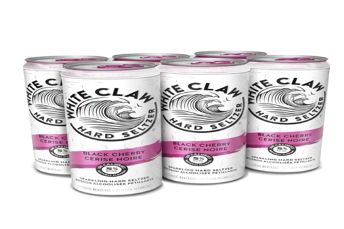 830329. White Claw Black Cherry (6 Cans) (1 x 6pc)