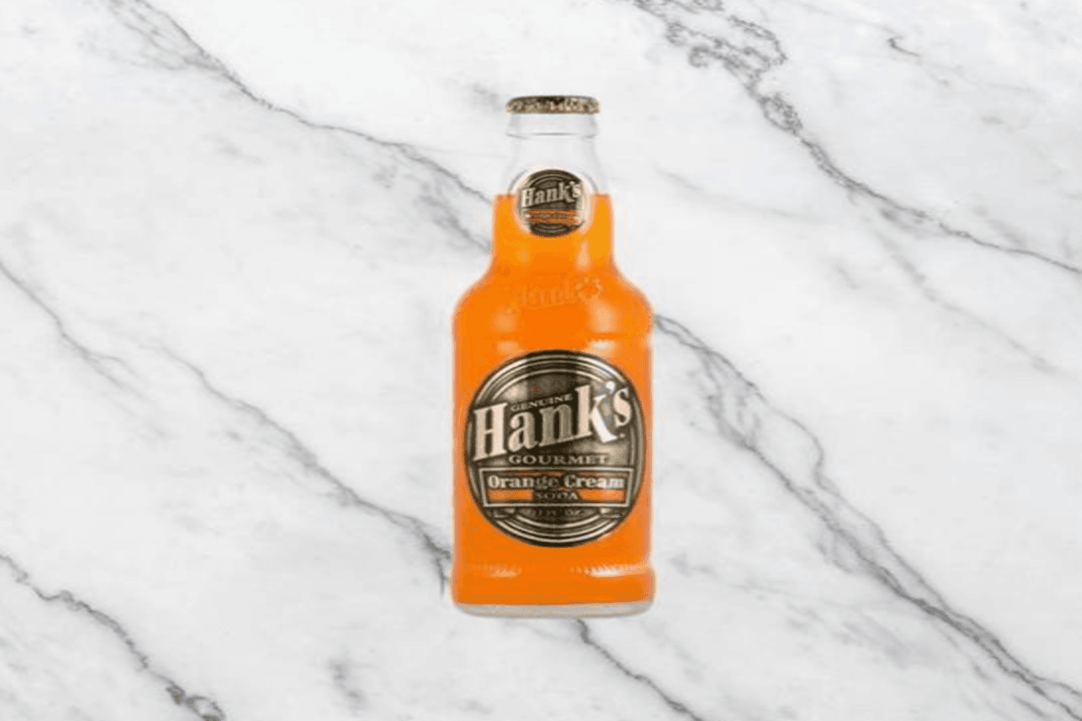 Hanks Gourmet Sodas Bottle - Orange Cream (355ml)