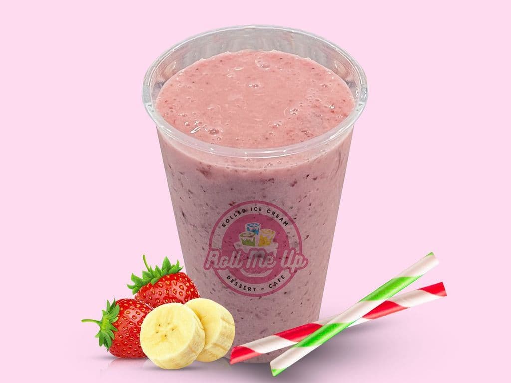Strawberry Banana Smoothie (Large 16oz)