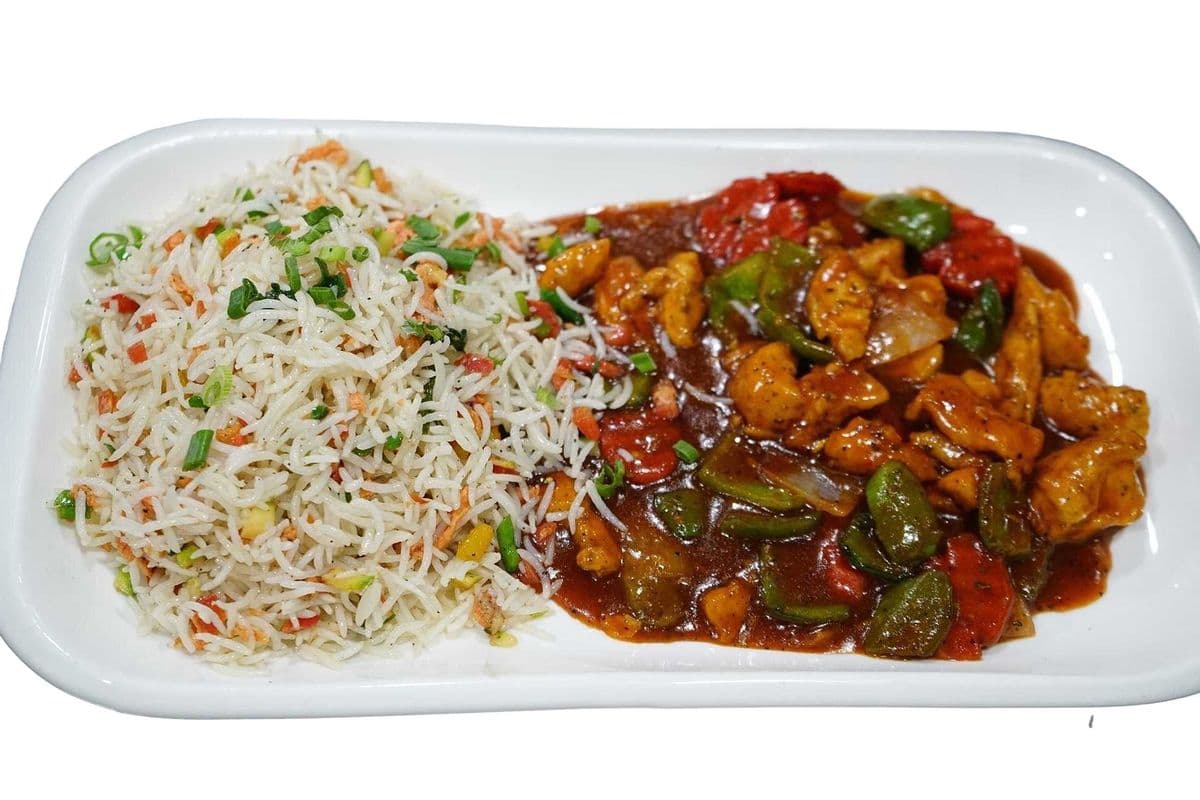 Chili Paneer & Fried Rice Combo