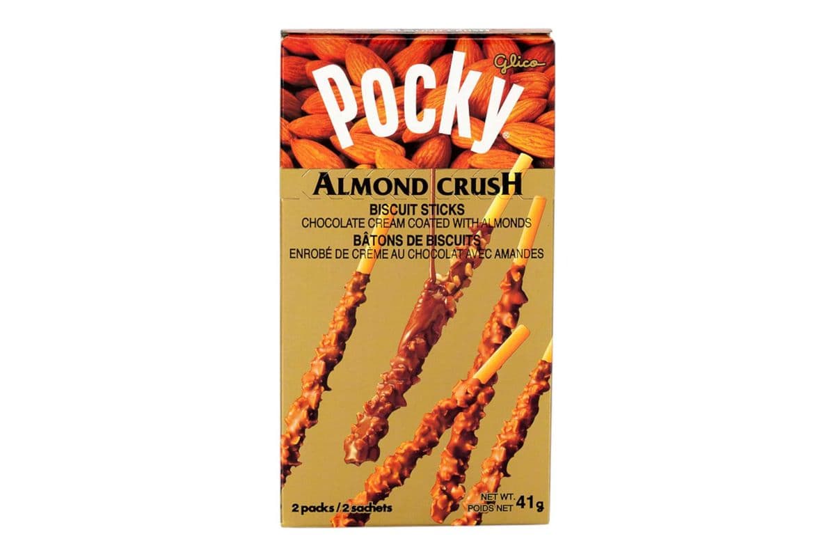 Pocky Almond Crush (41gm) (120 Cal)