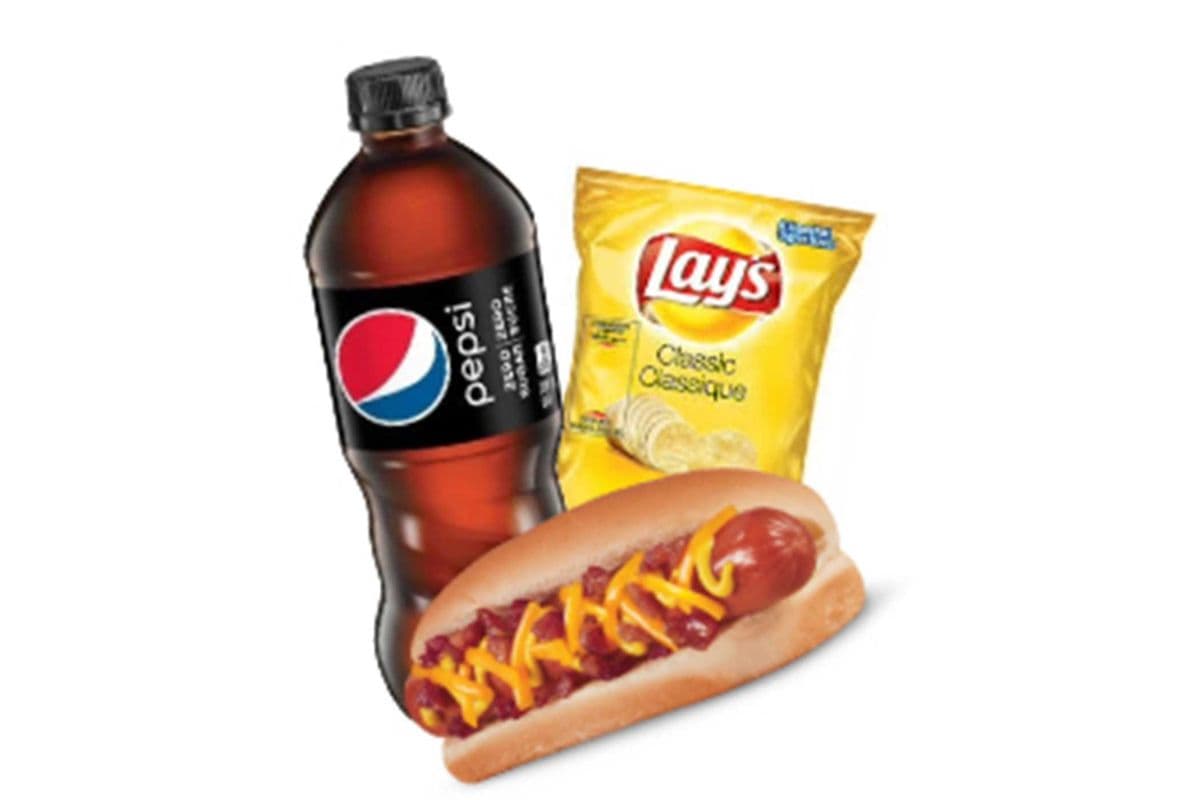 Bacon Cheese Dog Combo