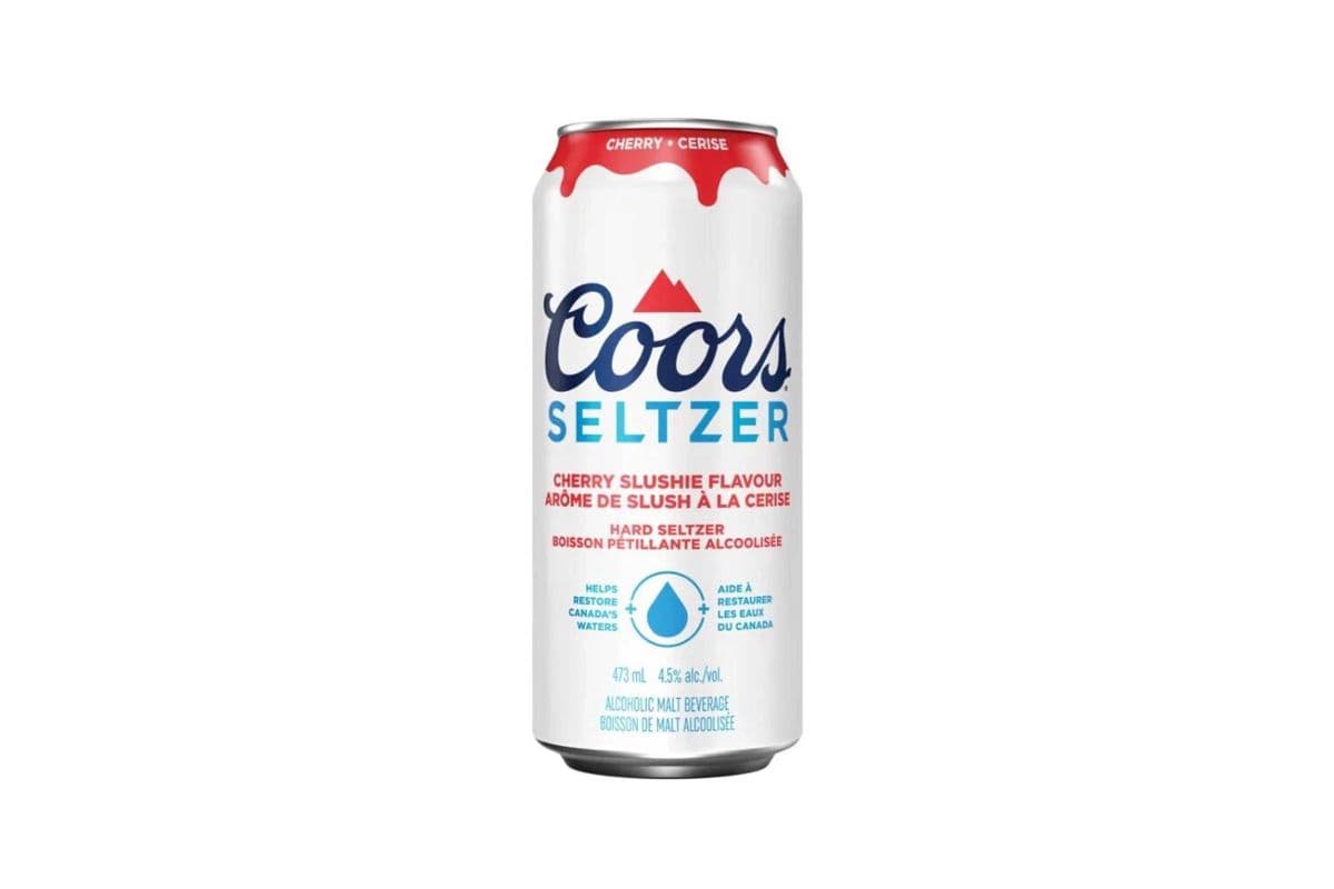 Coors Seltzer Cherry Slushie (1 x 473ml)