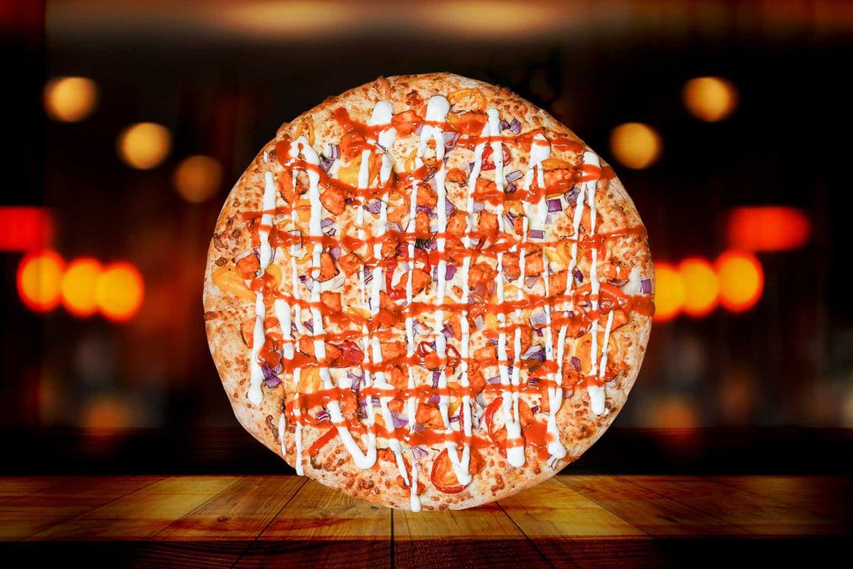 New! Buffalo Chicken Ranch Pizza
