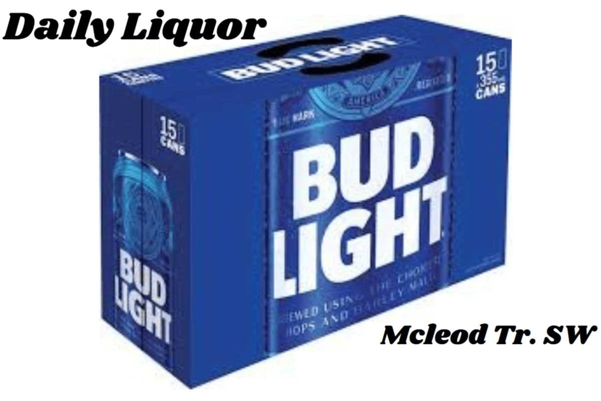 BUD LIGHT 15 CANS (1 x 15 PCKS)