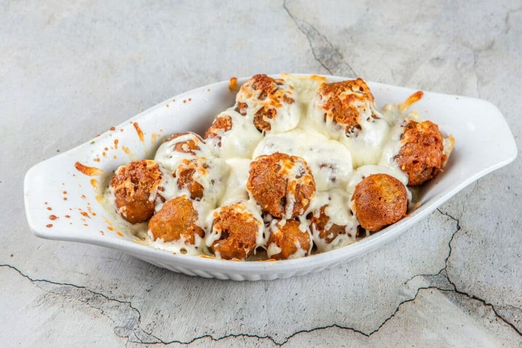 Breaded Mushrooms with Cheese