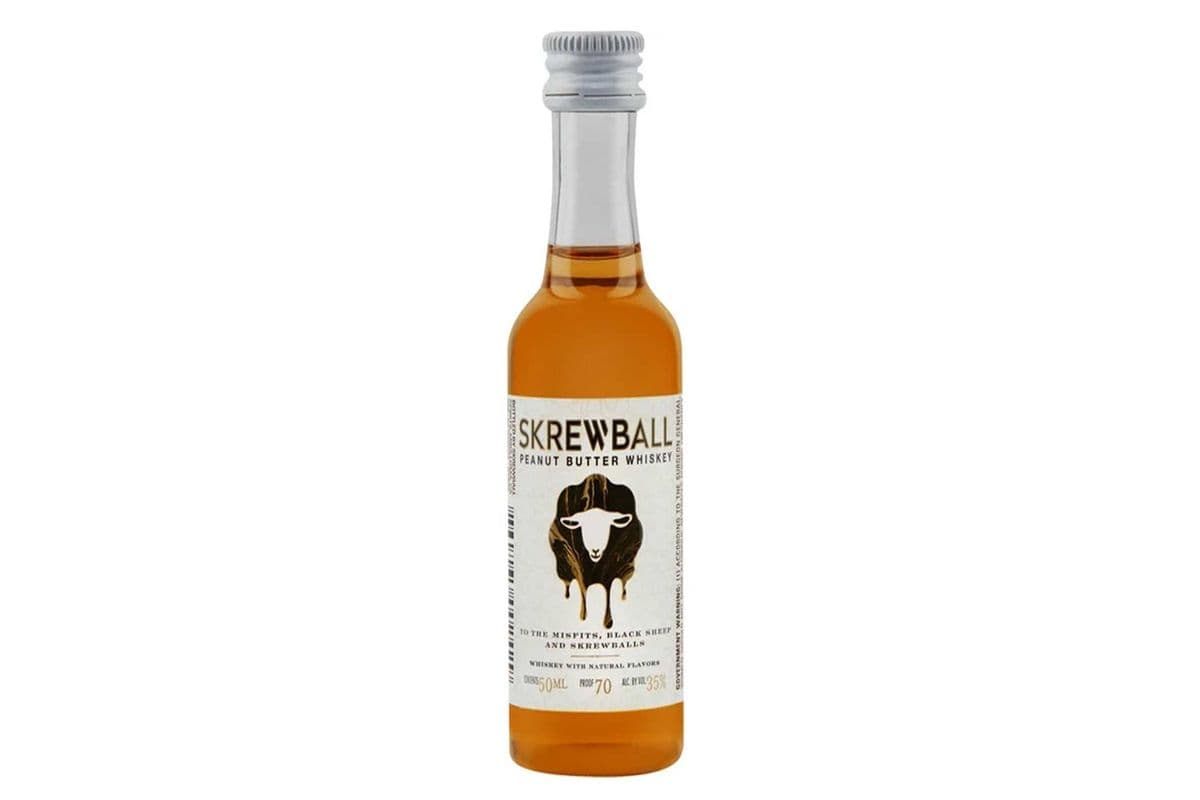 SKREWBALL PEANUT BUTTER WHISKY 50 ML (1 x 50 ML)