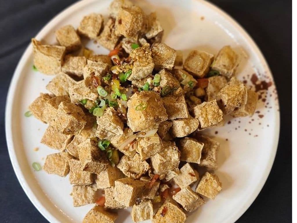 DF Tofu with Spiced Pepper Salt/D08
