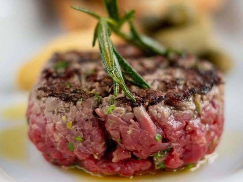 Seared Steak Tartare