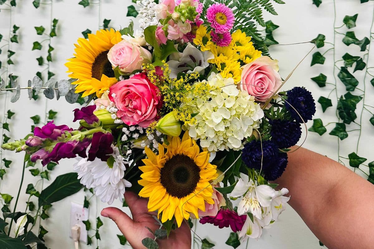 large-custom arrangement