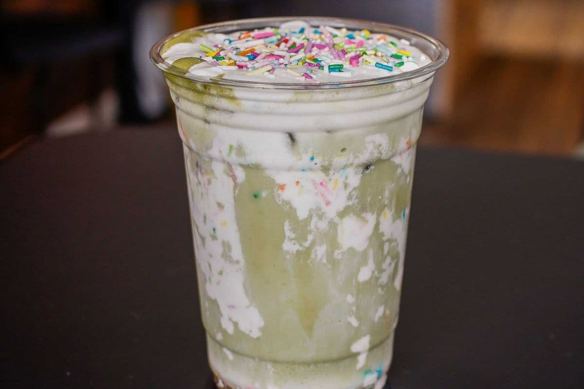 Birthday cake Matcha