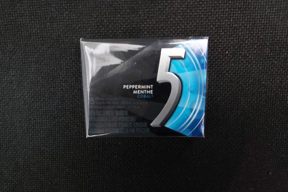 Gomme 5 cobalt menthe froide / 5 Cobalt Cold Mint